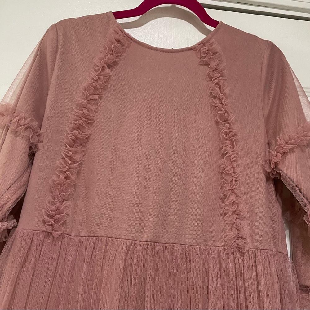 Dainty Jewells Elegant Dusty Pink Maxi Dress - Picture 2 of 3